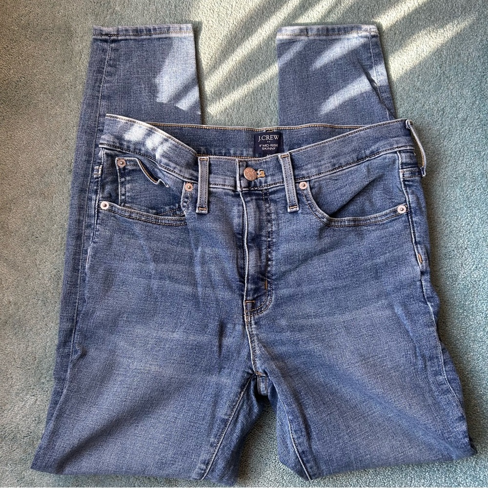 J. Crew Mid-rise Skinny Jean